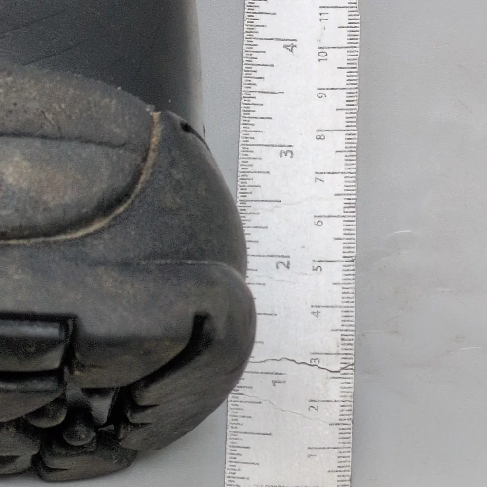 Galls‎ Boots Mens Black 9.5 Wide Leather Tactical Duty Work Shoe Lace Up SP430